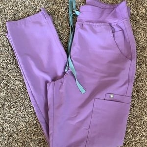 Figs Lilac Dawn High Waisted Yola Skinny Size Small